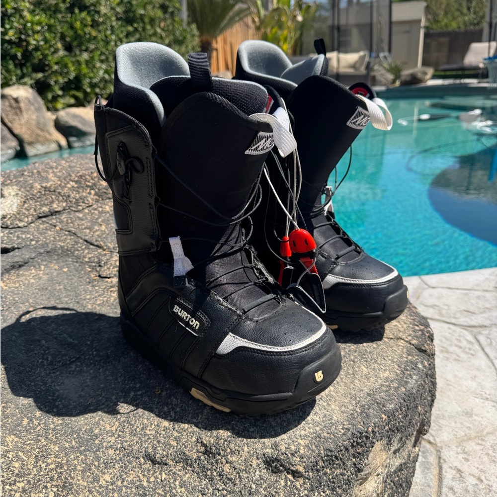 Burton Black and Gray Snowboard Boots
